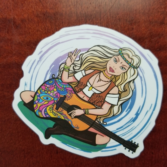 *Brand New!* 7 pc. Retro music sticker pack - Picture 5 of 9